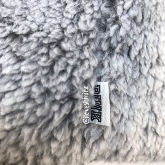 •Victoria's Secret PINK• Sherpa Cardigan - Picture 5 of 7